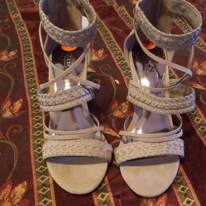 Carlos Suede High Heels NWT